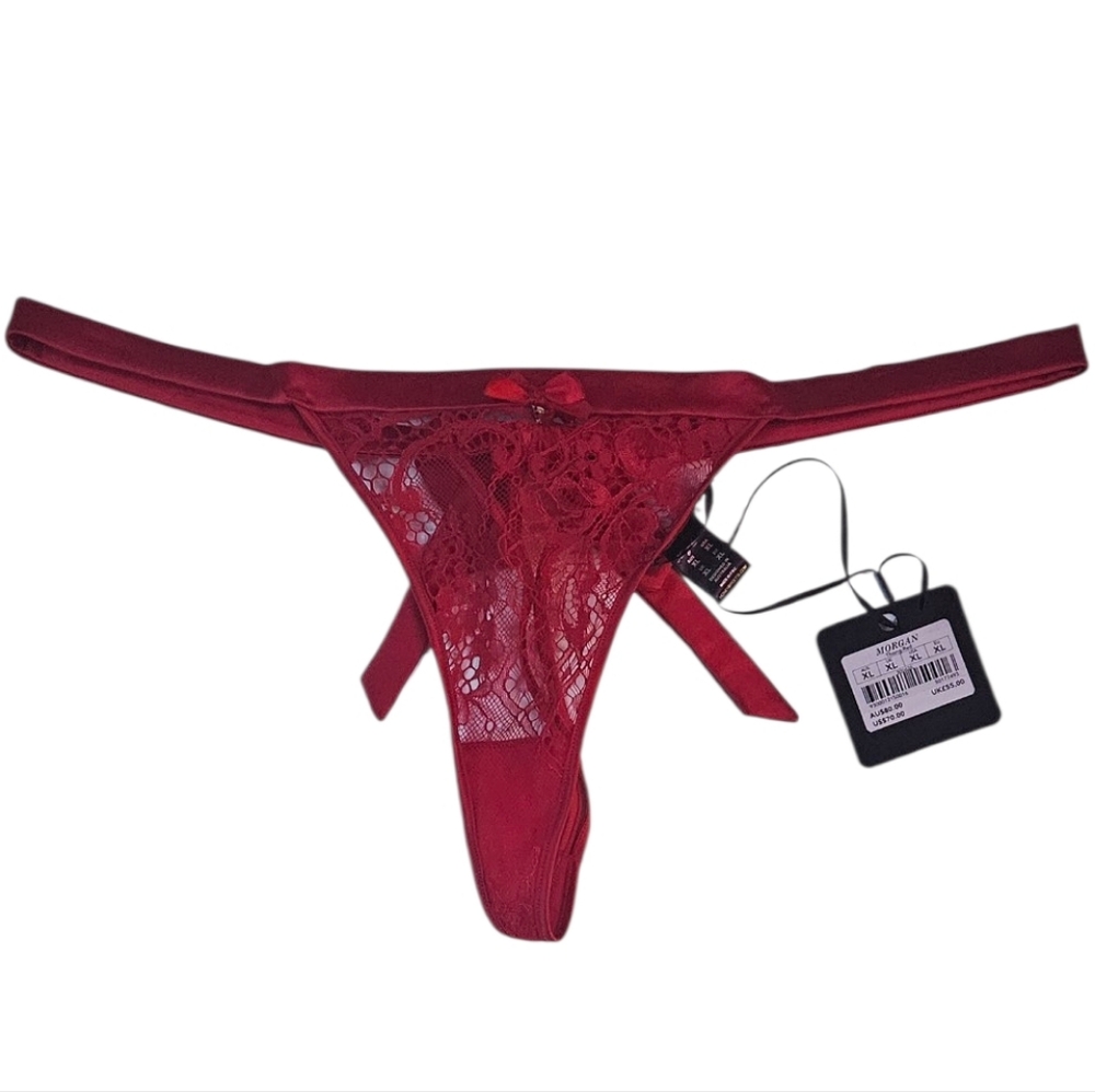 NWT Honey Birdette Morgan Thong SZ XL